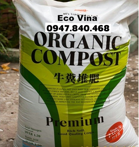 Phân bò ủ vi sinh - Nhập khẩu từ Nhật Bản