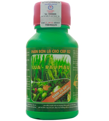 Phân bón lá cao cấp cho cây rau màu