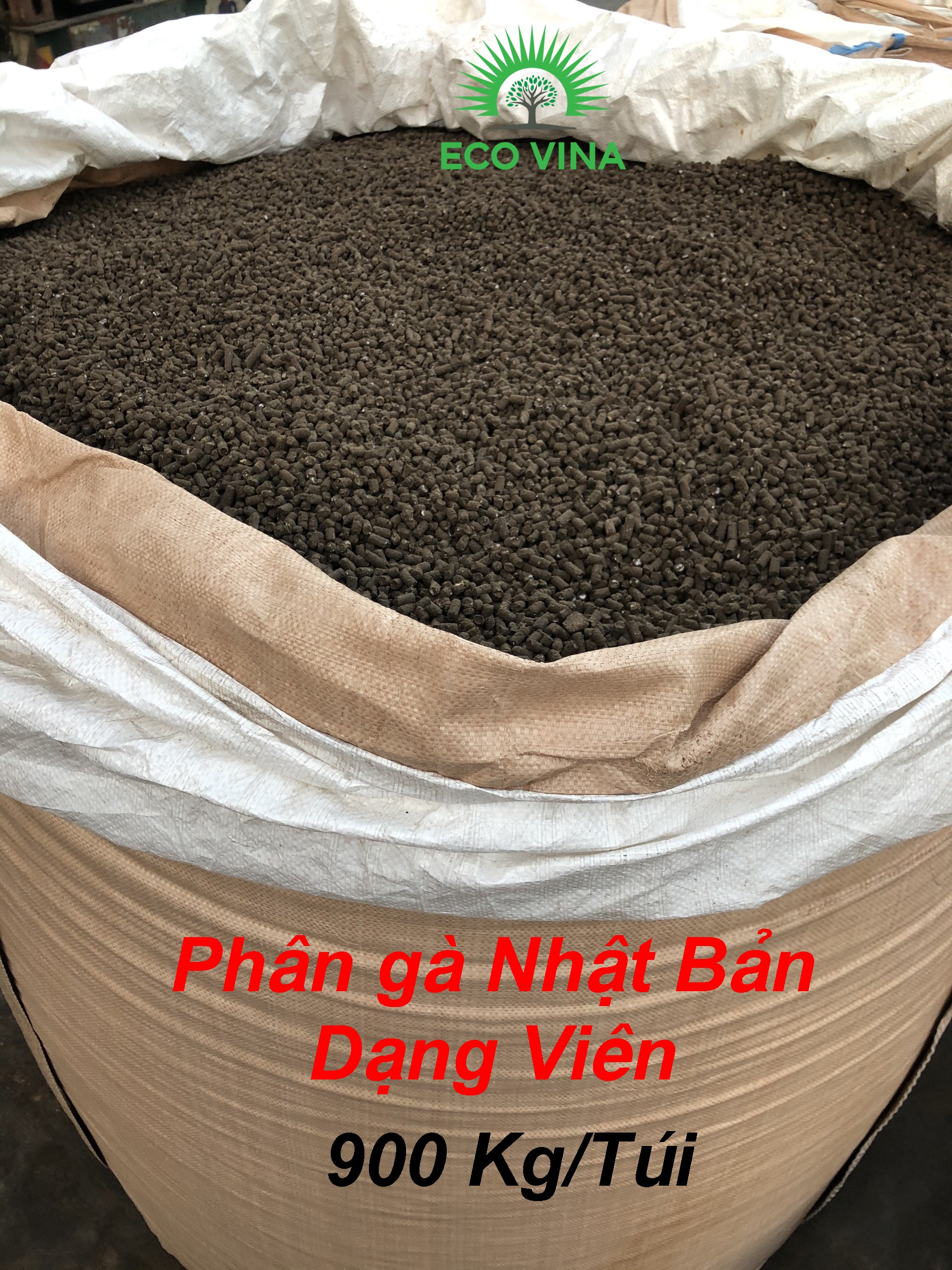 Phân gà túi dạng viên Bao Jumbo