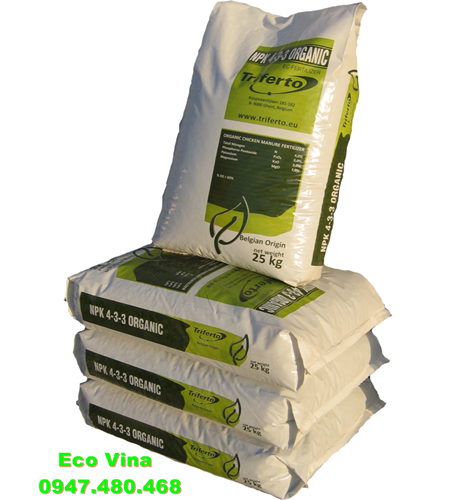 Phân hữu cơ viên nở Nhập khẩu từ Bỉ